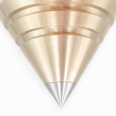 China CD Player/Amplifier/Speaker OEM CNC Vibration Spiker Machining Speaker Nails Feet Amplifier Spike Cone Stand for sale