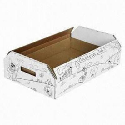 China Eco - Friendly Paper Corrugated Cardboard Boxes For Auto Parts / Components for sale