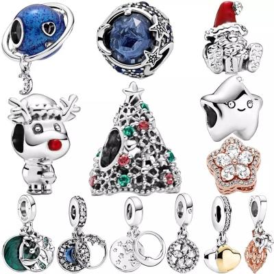 China CLASSIC 925 Sterling Silver Thailand Factory Wholesale With Logo Fashion New Fits DIY Jewelry Pendant Series Pandoraer Charm Bracelet for sale