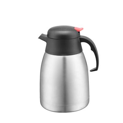 China PORTABLE Thermos 1.5L Double Jar Vacuum Flask 1L Stainless Steel Wall Vacuum Coffee Pot for sale