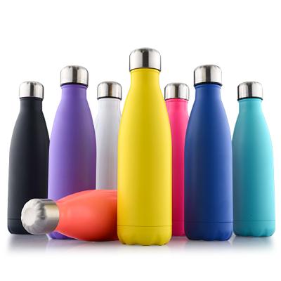 China Double PORTABLE Flask Vacuum Bottle Sports Insulated Water Bottle for sale