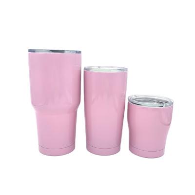 China Bulk Ceramic Liner 20oz Stainless Steel Tumbler Travel Mug Disposable Inner Inner External Tumbler Cups Wine Tumbler Double Wall Coffee Mug for sale