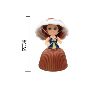 China Popular Selling Stylish New Children's Toys Transform Cupcake Doll With Magic Silicon Mini Scented Surprise Cupcake Doll Surprise Gift Toys for sale