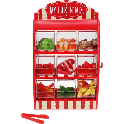 China Sets Popular Plastic Candy Toy Dispenser For Kids 	Plastic Sweet Dispenser for sale