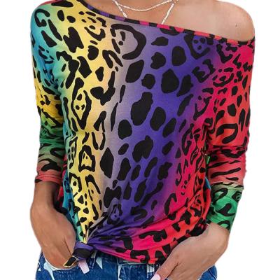 China Other Other Leopard O188 Multicolor Top for sale