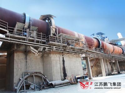 China Horno rotatorio de la metalurgia hidráulica de 90 Tph ISO en venta