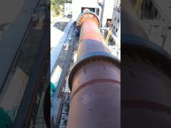 Rotary kiln running