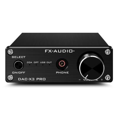 China HiFi Home Stereo AUDIO DAC Audio Converter ESS9023 CS8416 USB RCA Optical Coaxial FX DAC Headphone Amplifier Mini Input DAC-X6MKII for sale