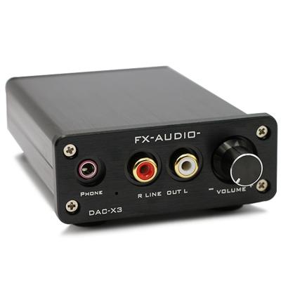 China Cheap high fidelity audio FX-indoor fiber DAC-X3 audio/coaxial/usb dac usb decoder for sale