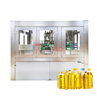 China Food TUYAO vegetable oil filling machine rotary Load cell weighing olive oil filling machine sunflower oil filling machine for sale