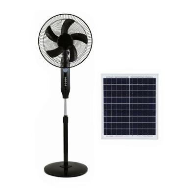 China Hotel China Factory Good Price 12v DC 16 Inch Solar Fan With Solar Panel for sale