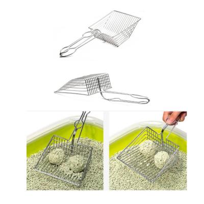 China Viable Pet Cat Dog Sand Metal Shovel Cat Dog Tails Cat Urine Artifact for sale