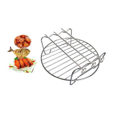 China Easily Clean Air Fryer Accessories for Oven Air Fryer Rack with Skewer Rack for sale