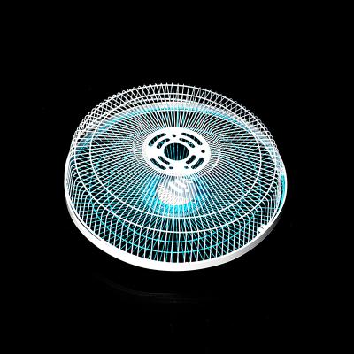 China Wholesale Household Cooler Fan Guard Grid 40mm 50mm 60mm 80mm 120mm Metal Finger for sale