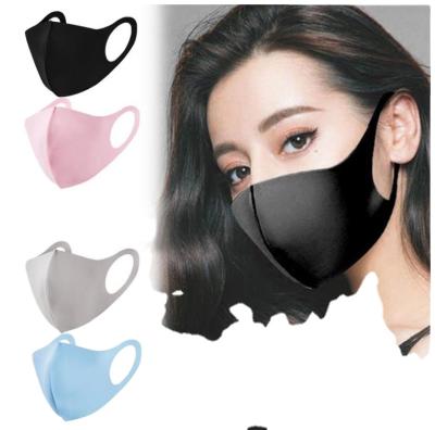 China Personal Mask Protective Hot Sale Custom Printed Laser Logo High Elasticity PM2.5 Sponge Anti Mouth Cover Mask For Adult Or Children for sale