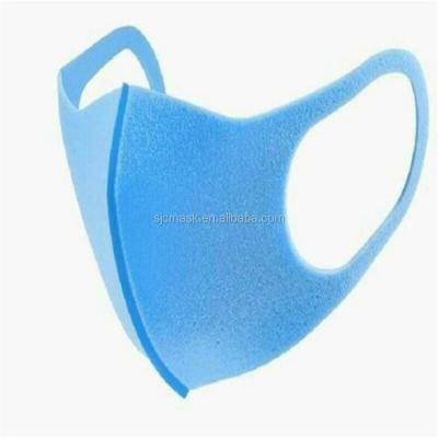 China Wholesale Personal Protective Washable Dustproof Reusable Ice Factory Fashion Face Mask Silk Sponge Masks Custom Logo Green Face Mask for sale