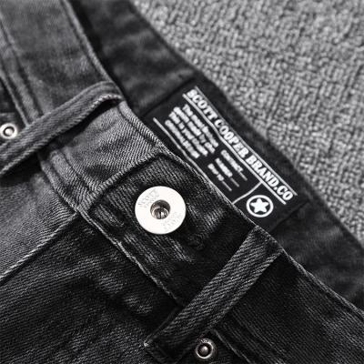 China Breathable Promotion Wholesale Custom Stretch Soft 2022 New Fashion Mens Jeans Pants Jeans Shorts for sale