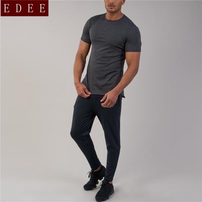 China Wholesale Custom Antibacterial Sportswear High Quality Soft Men's Comfortable Gym Fitness T-shirt for sale