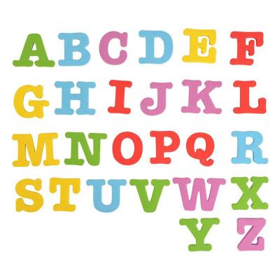 China Absorb on Amazon High Quality EVA Foam Fridge Magnetic Alphabet Magnetic Whiteboard Educational Magnetic Letters Set 26 for sale