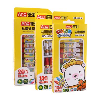 China Promotion\Business\School\Office 12/24/36 Colors Non-Toxic Colored Artistic Oil Pastel Drawing Oil Stick Oil Painting Kids Pastel Pencils Set For Kids for sale