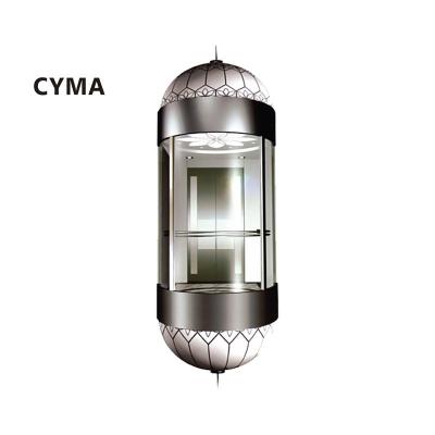 Cina Modern Luxury Sightseeing Elevator Sightseeing Transparent Glass Elevator in vendita