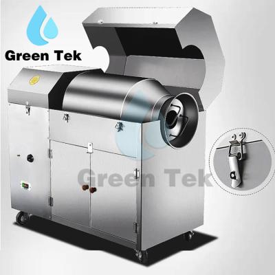 China High efficiency hotsale GreenTek Chicken Sausage Salmon Fish Meat Smoker Oven Equipment Industrial Electric Cold Smoke Chamber Machine for sale