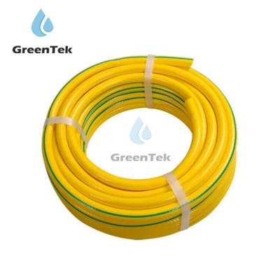 China Tek Hose Gasoline Engine Pump Suction Tube Anti-UV Green Spiral Wire Reinforced Drainage PVC Pumping Hose for sale