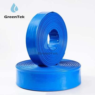 China Factory direct sale high quality anti-UV layflat irrigation hose polyethylene pe irrigation layflat hose pvc water pipe for sale