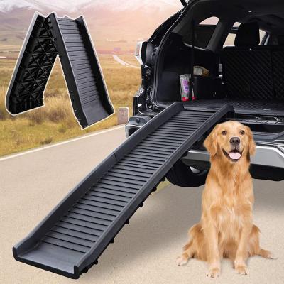 China Sturdy Low Stepped Design Bone Pattern Design Eco Friendly Feature Sustainable Light Weight Ramp For Handicapped Dog for sale