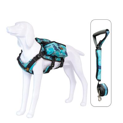 China Reflective Hot Selling Traveling Camper Increasing Backpack Breathable Outdoor Pet Vest Training Dog Bag Large Carry Storage for sale