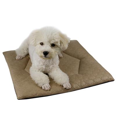 China Special Hot Selling Travel New Design Dog Cushion Crate Pet Bed Kennel Mat for sale