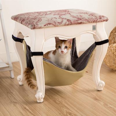 China New Modern Wholesale Safe Firm Folding Stools Pet Swing Hanging Chair With Double Sided Batter for sale