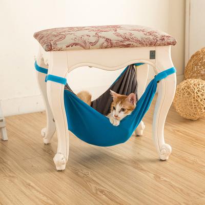 China Modern Removable Non-slip Design Hanging Soft Corduroy Blanket Rest Cushion Hammock For Small Puppy Cat Pets Swing for sale