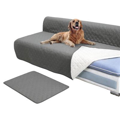 China Multi-size Travel Leather Pet Furniture Protector Mats Blanket Sofa Bed Removable Universal Waterproof Couch Cover Slipcover for sale