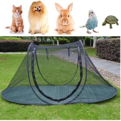 China Flying Insect Protection Mesh Breathable Portable Folding Pet Viable Hot Sale Camping Outdoor Tent for sale