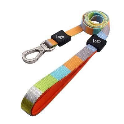 China OEM Custom Wholesale Custom Colored Adjustable Light Lead Hands Free Dog Rope Leash For Walking for sale