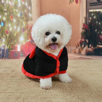 China Fashionable Design Style Customize Hood Comfortable Fabric Stylish Hem Halloween Costume Coat For Pets for sale