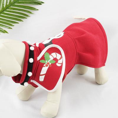 China Viable Shiny Red Christmas Costume Split Princess Cloak For Small Moderate Slight Elasticity Sickness Medium Size Suitable For Dogs for sale