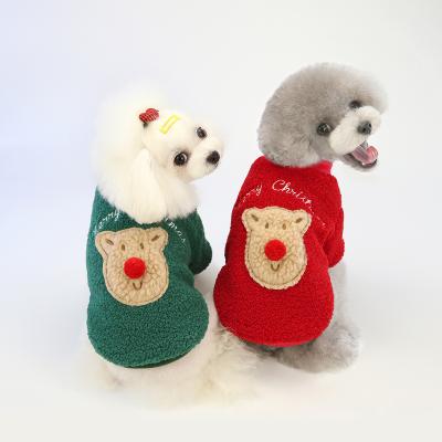 China Wholesale Stocked Popular Christmas Hot Selling Abundantly Comfortable Warm Dog Apparel Pet Clothes for sale