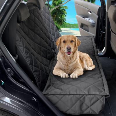 China Travel 100% Waterproof Easy Install Non-slip Anti-scratch Anti-tear Pets Car Dog Seat Cover Back Protector for sale