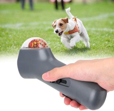 China Viable Ten Feet Stretch Large Thirty Millimeter Volume Capacity Pet Snack Dispenser Handle Light Weight For Dog Concentration Training for sale