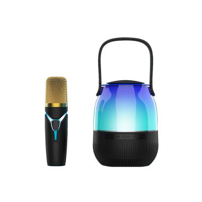 China Phone Function New Design Mini Portable LED Light Decoration Lamp Bluetooth Speaker for sale