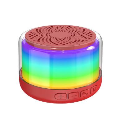 China None Factory Supplied Smart Blue tooth Speaker Portable Mini Wireless Speaker with RGB lights TF Card for sale