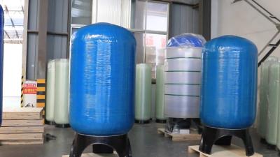 Cina fiberglass pressure tank/pressure tank for media filters/resin pressure tank in vendita