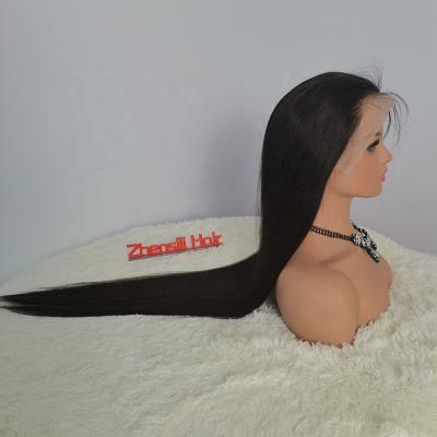 China Wholesale Price HD 13x4 Silky Straight Wave Lace Front Lace Wig For Black Color Virgin Hair Women Natural Long Straight Hair Wigs Frontal for sale