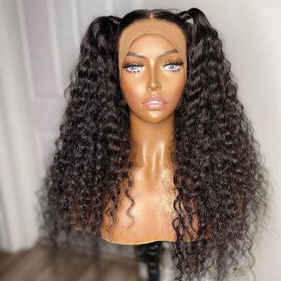 China ALL Hd Suppliers 13x6 Hot Selling Virgin Human Hair Full Lace Frontal Human Hair Headbands 100% Curly Wigs for sale