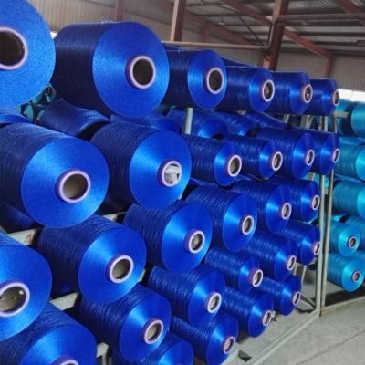 China Anti-pilling DTY color wholesale high quality polyester yarn for shoe upper for sale