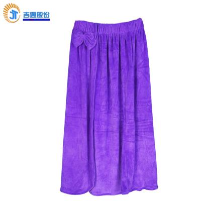 China QUICK DRY Microfiber Girls Bath Skirt Shower Dress Made in China for sale