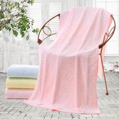 China Wholesale Super Soft Embossed Microfiber Compressed Towel for sale