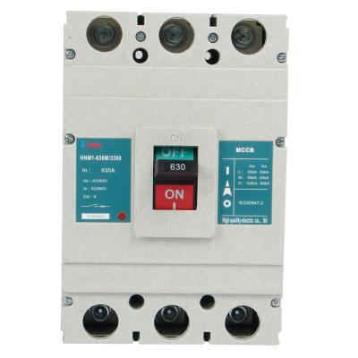 China High Quality B 63A 100A 125A 250A 400A 630A 1250A 1600A 3 Pole 4 Pole Molded Case Circuit Breaker MCCB for sale